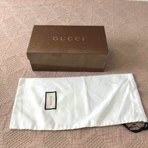 Gucci shoes box